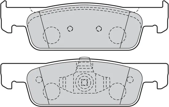 Bremsbelagsatz, Scheibenbremse Vorderachse VALEO 302150 Bild Bremsbelagsatz, Scheibenbremse Vorderachse VALEO 302150