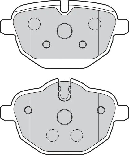 Bremsbelagsatz, Scheibenbremse Hinterachse VALEO 302159 Bild Bremsbelagsatz, Scheibenbremse Hinterachse VALEO 302159
