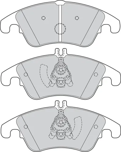 Bremsbelagsatz, Scheibenbremse Vorderachse VALEO 302160 Bild Bremsbelagsatz, Scheibenbremse Vorderachse VALEO 302160