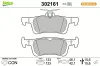 Bremsbelagsatz, Scheibenbremse Hinterachse VALEO 302161 Bild Bremsbelagsatz, Scheibenbremse Hinterachse VALEO 302161