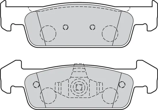 Bremsbelagsatz, Scheibenbremse Vorderachse VALEO 302162 Bild Bremsbelagsatz, Scheibenbremse Vorderachse VALEO 302162