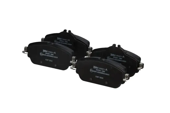 Bremsbelagsatz, Scheibenbremse Vorderachse VALEO 302211A Bild Bremsbelagsatz, Scheibenbremse Vorderachse VALEO 302211A