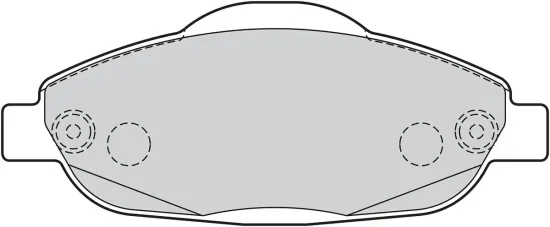 Bremsbelagsatz, Scheibenbremse Vorderachse VALEO 302215 Bild Bremsbelagsatz, Scheibenbremse Vorderachse VALEO 302215