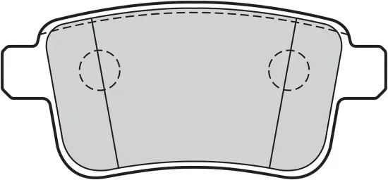 Bremsbelagsatz, Scheibenbremse Hinterachse VALEO 302216 Bild Bremsbelagsatz, Scheibenbremse Hinterachse VALEO 302216