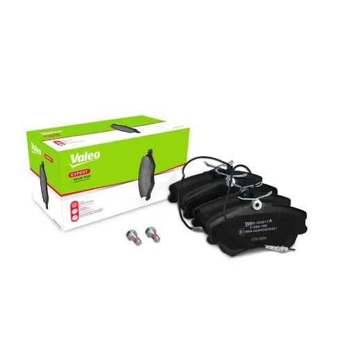 Bremsbelagsatz, Scheibenbremse Vorderachse VALEO 302217A Bild Bremsbelagsatz, Scheibenbremse Vorderachse VALEO 302217A