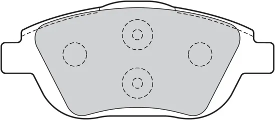 Bremsbelagsatz, Scheibenbremse Vorderachse VALEO 302218 Bild Bremsbelagsatz, Scheibenbremse Vorderachse VALEO 302218