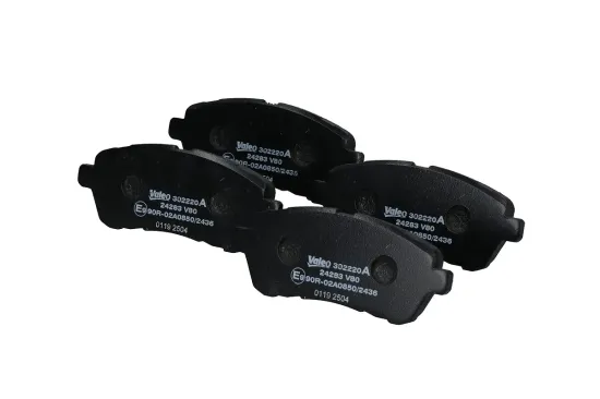 Bremsbelagsatz, Scheibenbremse Vorderachse VALEO 302220A Bild Bremsbelagsatz, Scheibenbremse Vorderachse VALEO 302220A