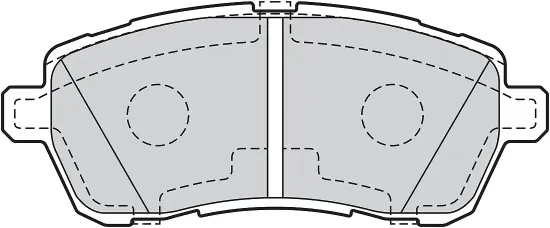 Bremsbelagsatz, Scheibenbremse Vorderachse VALEO 302220 Bild Bremsbelagsatz, Scheibenbremse Vorderachse VALEO 302220