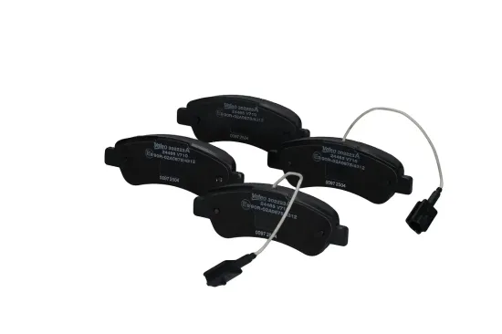 Bremsbelagsatz, Scheibenbremse Hinterachse VALEO 302223A Bild Bremsbelagsatz, Scheibenbremse Hinterachse VALEO 302223A