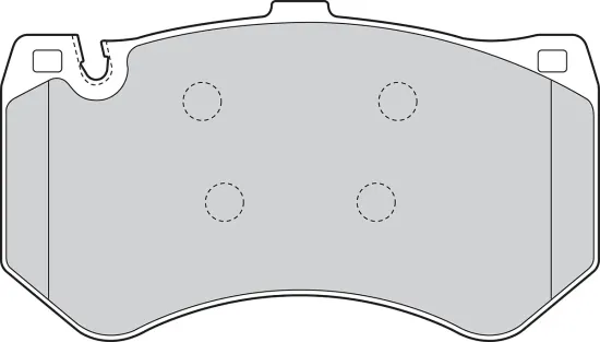 Bremsbelagsatz, Scheibenbremse Vorderachse VALEO 302227 Bild Bremsbelagsatz, Scheibenbremse Vorderachse VALEO 302227