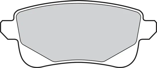 Bremsbelagsatz, Scheibenbremse Hinterachse VALEO 302232 Bild Bremsbelagsatz, Scheibenbremse Hinterachse VALEO 302232