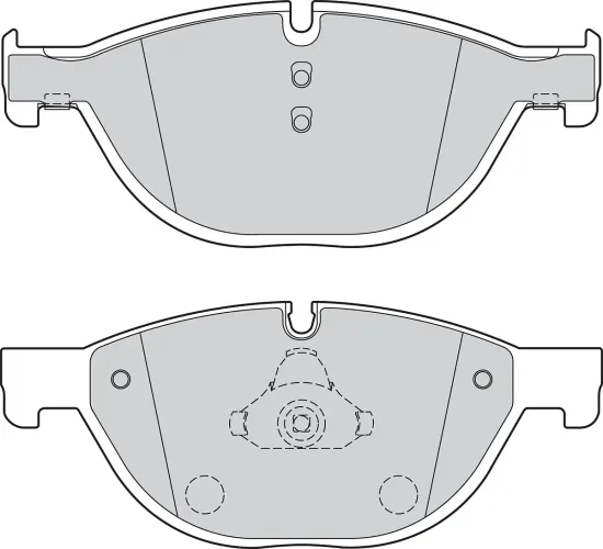 Bremsbelagsatz, Scheibenbremse Vorderachse VALEO 302275 Bild Bremsbelagsatz, Scheibenbremse Vorderachse VALEO 302275