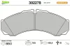 Bremsbelagsatz, Scheibenbremse Vorderachse VALEO 302278