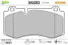 Bremsbelagsatz, Scheibenbremse Vorderachse VALEO 302283