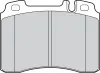 Bremsbelagsatz, Scheibenbremse Vorderachse VALEO 302286 Bild Bremsbelagsatz, Scheibenbremse Vorderachse VALEO 302286