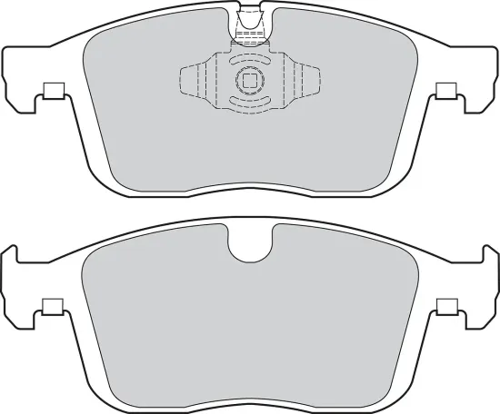 Bremsbelagsatz, Scheibenbremse Vorderachse VALEO 302313 Bild Bremsbelagsatz, Scheibenbremse Vorderachse VALEO 302313