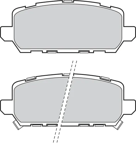 Bremsbelagsatz, Scheibenbremse Hinterachse VALEO 302314 Bild Bremsbelagsatz, Scheibenbremse Hinterachse VALEO 302314
