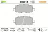 Bremsbelagsatz, Scheibenbremse Hinterachse VALEO 302314 Bild Bremsbelagsatz, Scheibenbremse Hinterachse VALEO 302314
