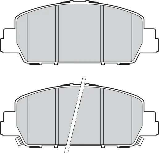 Bremsbelagsatz, Scheibenbremse Vorderachse VALEO 302315 Bild Bremsbelagsatz, Scheibenbremse Vorderachse VALEO 302315