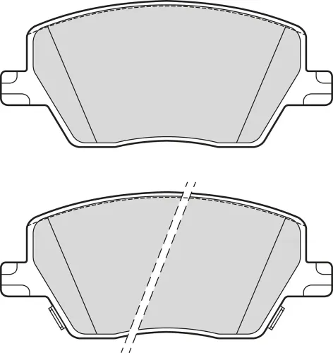 Bremsbelagsatz, Scheibenbremse Vorderachse VALEO 302319 Bild Bremsbelagsatz, Scheibenbremse Vorderachse VALEO 302319