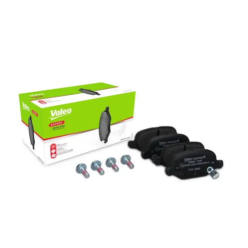 Bremsbelagsatz, Scheibenbremse Hinterachse VALEO 302338A Bild Bremsbelagsatz, Scheibenbremse Hinterachse VALEO 302338A