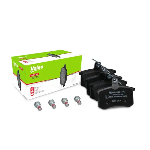 Bremsbelagsatz, Scheibenbremse Hinterachse VALEO 302340A Bild Bremsbelagsatz, Scheibenbremse Hinterachse VALEO 302340A