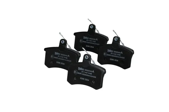 Bremsbelagsatz, Scheibenbremse Hinterachse VALEO 302340A Bild Bremsbelagsatz, Scheibenbremse Hinterachse VALEO 302340A