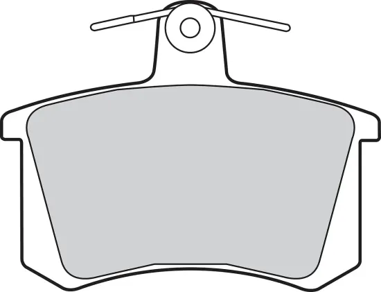 Bremsbelagsatz, Scheibenbremse Hinterachse VALEO 302340 Bild Bremsbelagsatz, Scheibenbremse Hinterachse VALEO 302340