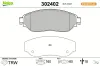 Bremsbelagsatz, Scheibenbremse Vorderachse VALEO 302402