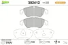 Bremsbelagsatz, Scheibenbremse Vorderachse VALEO 302412