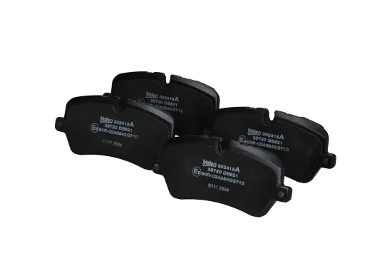 Bremsbelagsatz, Scheibenbremse Hinterachse VALEO 302415A Bild Bremsbelagsatz, Scheibenbremse Hinterachse VALEO 302415A