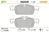 Bremsbelagsatz, Scheibenbremse Vorderachse VALEO 302420