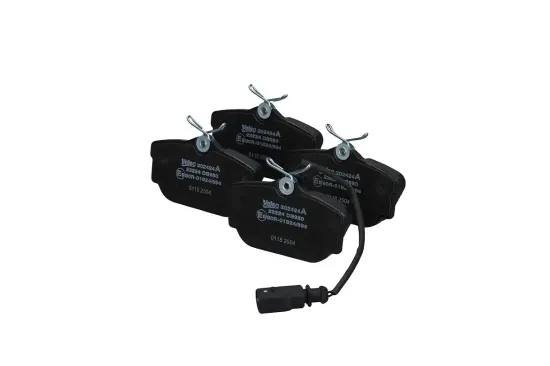 Bremsbelagsatz, Scheibenbremse Hinterachse VALEO 302424A Bild Bremsbelagsatz, Scheibenbremse Hinterachse VALEO 302424A