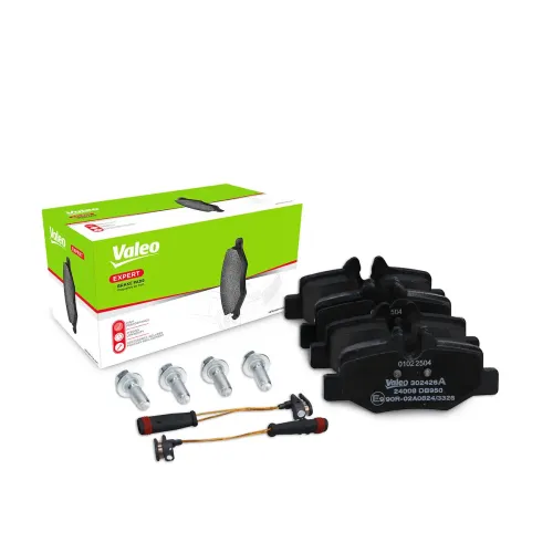 Bremsbelagsatz, Scheibenbremse Hinterachse VALEO 302426A Bild Bremsbelagsatz, Scheibenbremse Hinterachse VALEO 302426A
