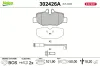 Bremsbelagsatz, Scheibenbremse Hinterachse VALEO 302426A Bild Bremsbelagsatz, Scheibenbremse Hinterachse VALEO 302426A