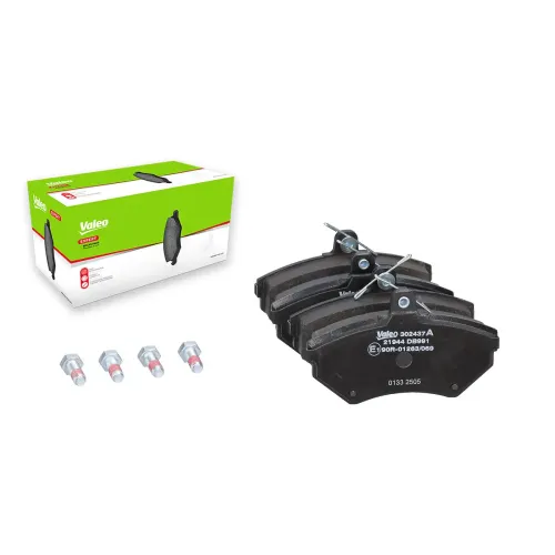 Bremsbelagsatz, Scheibenbremse Vorderachse VALEO 302437A Bild Bremsbelagsatz, Scheibenbremse Vorderachse VALEO 302437A