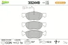 Bremsbelagsatz, Scheibenbremse Vorderachse VALEO 302449