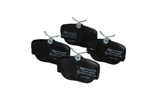 Bremsbelagsatz, Scheibenbremse Hinterachse VALEO 302456A Bild Bremsbelagsatz, Scheibenbremse Hinterachse VALEO 302456A