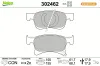 Bremsbelagsatz, Scheibenbremse Vorderachse VALEO 302462
