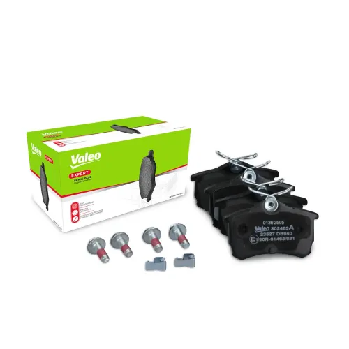 Bremsbelagsatz, Scheibenbremse Hinterachse VALEO 302463A Bild Bremsbelagsatz, Scheibenbremse Hinterachse VALEO 302463A