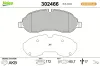 Bremsbelagsatz, Scheibenbremse Vorderachse VALEO 302466