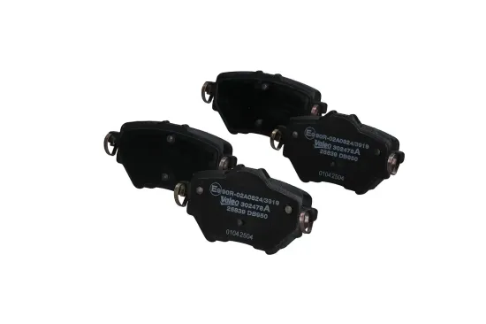 Bremsbelagsatz, Scheibenbremse Hinterachse VALEO 302478A Bild Bremsbelagsatz, Scheibenbremse Hinterachse VALEO 302478A