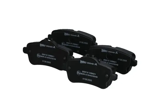 Bremsbelagsatz, Scheibenbremse Hinterachse VALEO 302491A Bild Bremsbelagsatz, Scheibenbremse Hinterachse VALEO 302491A