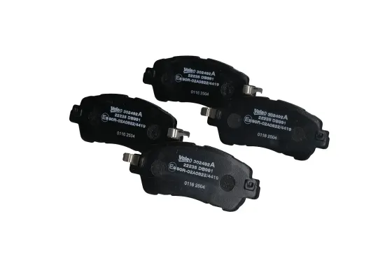 Bremsbelagsatz, Scheibenbremse Vorderachse VALEO 302492A Bild Bremsbelagsatz, Scheibenbremse Vorderachse VALEO 302492A