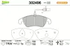 Bremsbelagsatz, Scheibenbremse Vorderachse VALEO 302496