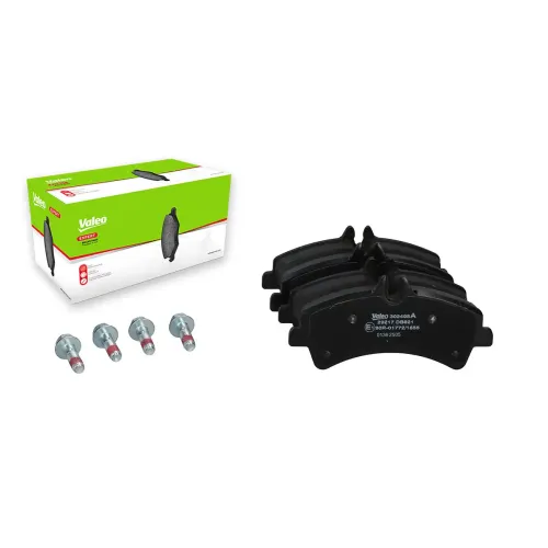 Bremsbelagsatz, Scheibenbremse Hinterachse VALEO 302498A Bild Bremsbelagsatz, Scheibenbremse Hinterachse VALEO 302498A