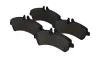 Bremsbelagsatz, Scheibenbremse Hinterachse VALEO 302498A Bild Bremsbelagsatz, Scheibenbremse Hinterachse VALEO 302498A