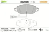 Bremsbelagsatz, Scheibenbremse Vorderachse VALEO 302506