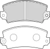 Bremsbelagsatz, Scheibenbremse Vorderachse VALEO 302509 Bild Bremsbelagsatz, Scheibenbremse Vorderachse VALEO 302509