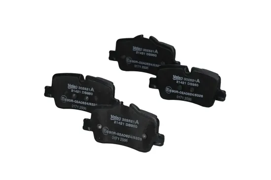 Bremsbelagsatz, Scheibenbremse Hinterachse VALEO 302521A Bild Bremsbelagsatz, Scheibenbremse Hinterachse VALEO 302521A
